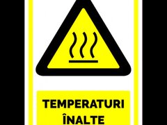 Semn pentru temperaturi inalte